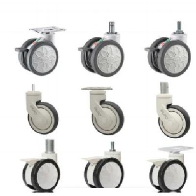 5 dyuymli tibbiy g'ildiraklar